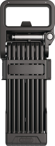 ABUS Faltschloss BORDO Connect Einsteckkette ACH 6000/120 black SH