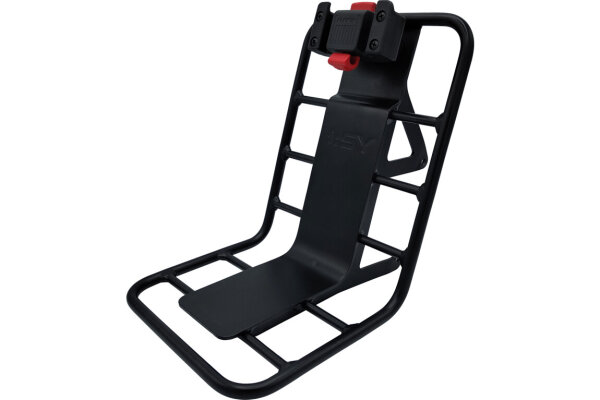 i:SY Frontträger 2.0 mit KLICKfix Adapter Caddy schwarz-matt (max. 15 Kg)