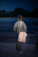 i:SY V.R.-Gepäckträgertasche "GoFluo Bag" Old Rose