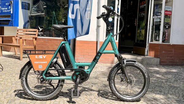 Testrad - i:SY 20" E-Bike E5 ZR F CX Adventure - opal green