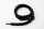 TEXLOCK Textilschloss LOCK MATE Einsteckkette 160cm schwarz