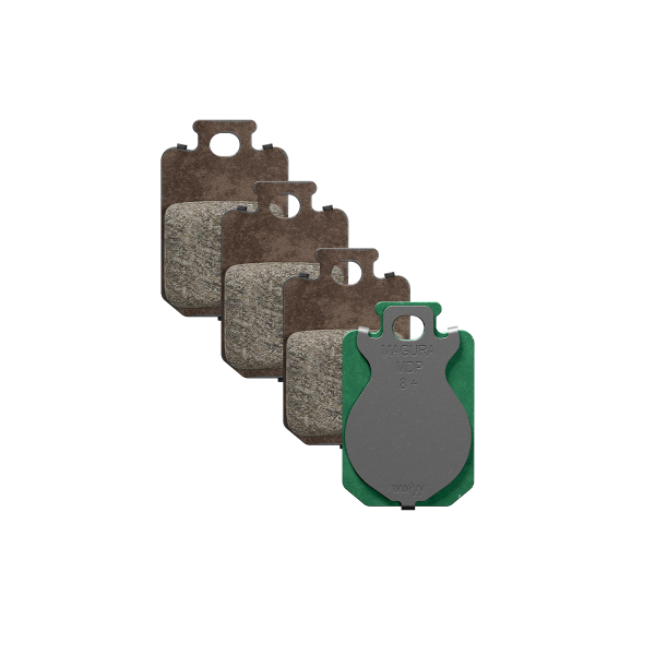 MAGURA Bremsbeläge "MDP 8+ Green" 4 Kolben