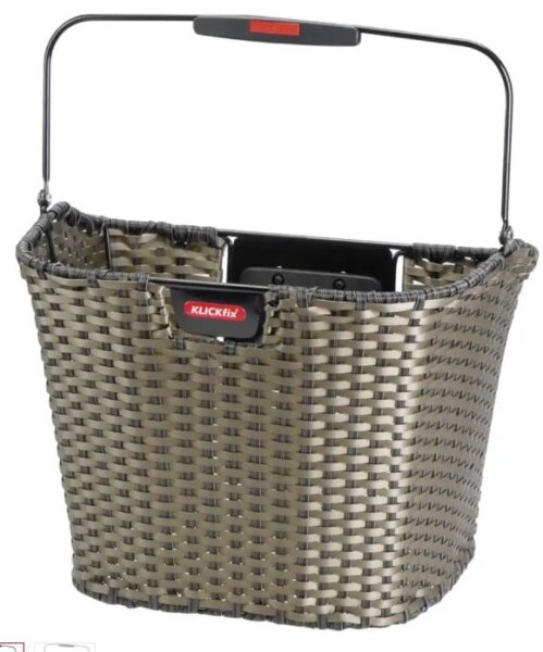 KLICKfix Lenkerkorb Structura bronze